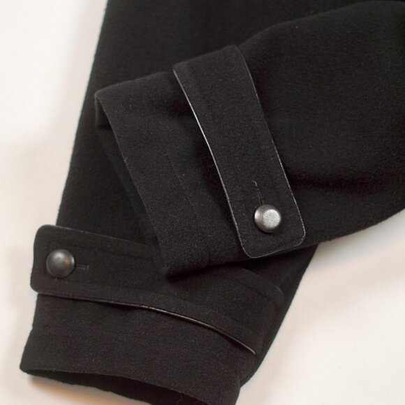 Vintage Messori Cashmere-Blend Wool Coat - Made in Italy - Size XL - Tailored - Picture 5 of 12